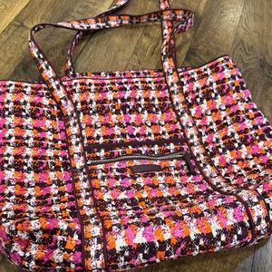 Stylish Multicolor Vera Bradley Tote Bag